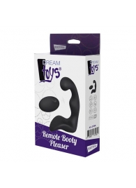 Черный вибромассажер простаты REMOTE BOOTY PLEASER - Dream Toys - в Дзержинске купить с доставкой