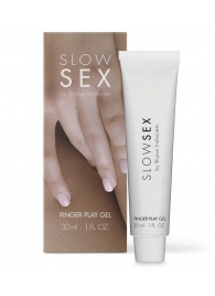 Гель для мастурбации с ароматом кокоса Slow Sex Finger Play Gel - 30 мл. - Bijoux Indiscrets - купить с доставкой в Дзержинске