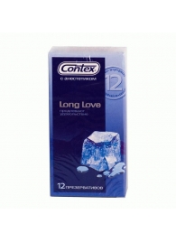 Презервативы с продлевающей смазкой Contex Long Love - 12 шт. - Contex - купить с доставкой в Дзержинске