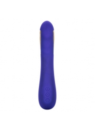 Фиолетовый вибратор с электростимуляцией Intimate E-Stimulator Petite Wand - 18,5 см. - California Exotic Novelties - купить с доставкой в Дзержинске