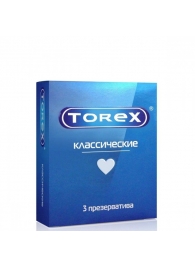 Гладкие презервативы Torex  Классические  - 3 шт. - Torex - купить с доставкой в Дзержинске