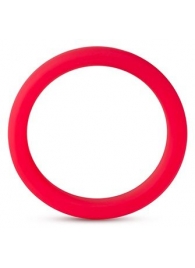 Красное эрекционное кольцо Silicone Go Pro Cock Ring - Blush Novelties - в Дзержинске купить с доставкой