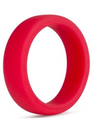 Красное эрекционное кольцо Silicone Go Pro Cock Ring - Blush Novelties - в Дзержинске купить с доставкой