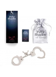 Металлические наручники Metal Handcuffs - Fifty Shades of Grey - купить с доставкой в Дзержинске