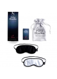 Набор из двух масок на глаза Soft Blindfold Twin Pack - Fifty Shades of Grey - купить с доставкой в Дзержинске