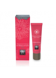 Возбуждающий интимный гель для двоих STIMULATION GEL Pomegranate   Nutmeg - 30 мл. - Shiatsu - купить с доставкой в Дзержинске