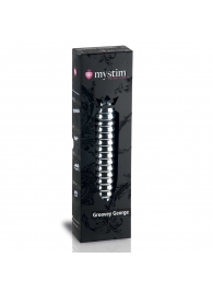 Рельефный фаллос для интенсивного электросекса Groovey George - 20 см. - MyStim - купить с доставкой в Дзержинске