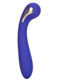 Фиолетовый вибромассажер с электростимуляцией Intimate Estim Petite G Wand - 19 см. - California Exotic Novelties - купить с доставкой в Дзержинске