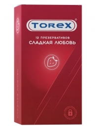 Презервативы Torex  Сладкая любовь  с ароматом клубники - 12 шт. - Torex - купить с доставкой в Дзержинске