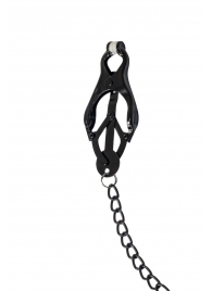 Зажимы на соски Darkside с цепочкой - Lola Games - купить с доставкой в Дзержинске