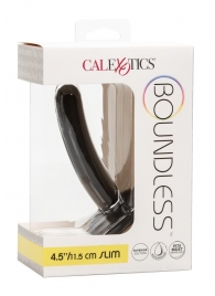 Черный анальный стимулятор Boundless 4.5” Slim Probe - 11,5 см. - California Exotic Novelties - купить с доставкой в Дзержинске