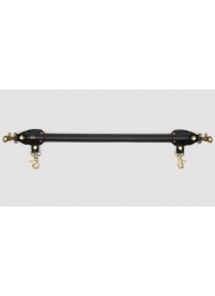 Черная распорка для ног Bound to You Faux Leather Spreader Bar - 50,8 см. - Fifty Shades of Grey - купить с доставкой в Дзержинске