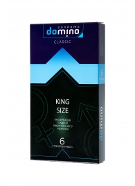 Презервативы увеличенного размера DOMINO Classic King size - 6 шт. - Domino - купить с доставкой в Дзержинске