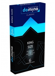 Презервативы увеличенного размера DOMINO Classic King size - 6 шт. - Domino - купить с доставкой в Дзержинске