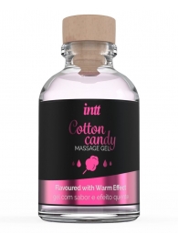 Массажный гель с согревающим эффектом Cotton Candy - 30 мл. - INTT - купить с доставкой в Дзержинске