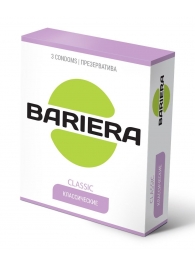 Классические презервативы Bariera Classic - 3 шт. - Bariera - купить с доставкой в Дзержинске