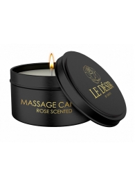 Массажная свеча с ароматом розы Massage Candle Rose Scented - 100 гр. - Shots Media BV - купить с доставкой в Дзержинске