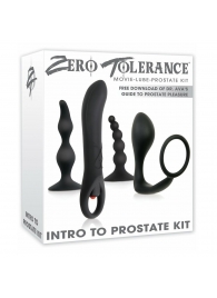 Набор стимуляторов простаты Intro To Prostate Kit - Zero Tolerance - в Дзержинске купить с доставкой