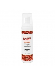 Разогревающее массажное масло  с ароматом клубники Gourmet Strawberry - 50 мл. - Exsens - купить с доставкой в Дзержинске
