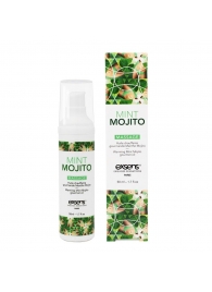 Разогревающее массажное масло с ароматом мохито Gourmet Mint Mojito - 50 мл. - Exsens - купить с доставкой в Дзержинске