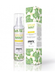 Разогревающее массажное масло Gourmet Spearmint Organic с органическими ингредиентами - 50 мл. - Exsens - купить с доставкой в Дзержинске