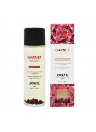 Органическое массажное масло GARNET ARGAN - 100 мл. - Exsens - купить с доставкой в Дзержинске