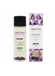 Органическое массажное масло AMETHYST SWEET ALMOND - 100 мл. - Exsens - купить с доставкой в Дзержинске