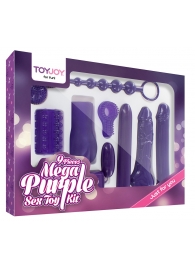 Эротический набор Toy Joy Mega Purple - Toy Joy - купить с доставкой в Дзержинске