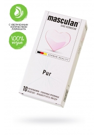 Супертонкие презервативы Masculan Pur - 10 шт. - Masculan - купить с доставкой в Дзержинске