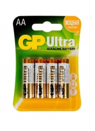 Батарейки алкалиновые GP Ultra Alkaline AA/LR6 - 4 шт. - Элементы питания - купить с доставкой в Дзержинске