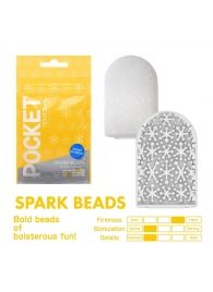 Карманный мастурбатор Spark Beads - Tenga - в Дзержинске купить с доставкой
