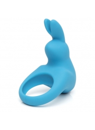 Голубое эрекционное виброкольцо Happy Rabbit Rechargeable Rabbit Cock Ring - Happy Rabbit - в Дзержинске купить с доставкой