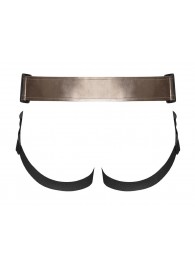 Бронзовый пояс для насадок Curious Harness - Strap-on-me - купить с доставкой в Дзержинске