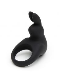 Черное эрекционное виброкольцо Happy Rabbit Rechargeable Rabbit Cock Ring - Happy Rabbit - в Дзержинске купить с доставкой