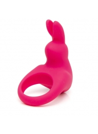 Розовое эрекционное виброкольцо Happy Rabbit Rechargeable Rabbit Cock Ring - Happy Rabbit - в Дзержинске купить с доставкой