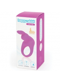 Фиолетовое эрекционное виброкольцо Happy Rabbit Rechargeable Rabbit Cock Ring - Happy Rabbit - в Дзержинске купить с доставкой