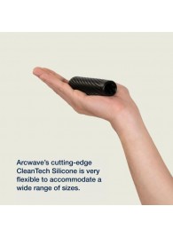 Черный двусторонний мастурбатор Arcwave Ghost Pocket Stroker - Arcwave - в Дзержинске купить с доставкой