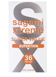 Ультратонкие презервативы Sagami Xtreme Superthin - 36 шт. - Sagami - купить с доставкой в Дзержинске