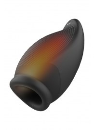 Мастурбатор с вибрацией и функцией нагрева Squeezable Stroker - Dream Toys - в Дзержинске купить с доставкой