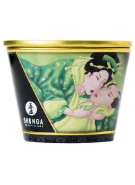 Массажная свеча Exotic Green Tea с ароматом зелёного чая - 170 мл. - Shunga - купить с доставкой в Дзержинске