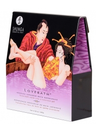 Соль для ванны Lovebath Sensual lotus, превращающая воду в гель - 650 гр. - Shunga - купить с доставкой в Дзержинске