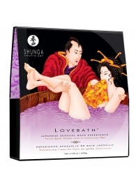 Соль для ванны Lovebath Sensual lotus, превращающая воду в гель - 650 гр. - Shunga - купить с доставкой в Дзержинске