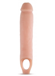 Телесная насадка на пенис 11.5 Inch Cock Sheath Penis Extender - 29,2 см. - Blush Novelties - в Дзержинске купить с доставкой