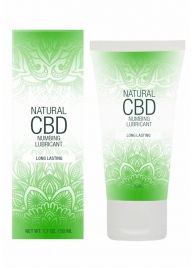 Лубрикант с пролонгирующим эффектом Natural CBD Numbing Lubricant - 50 мл. - Shots Media BV - купить с доставкой в Дзержинске