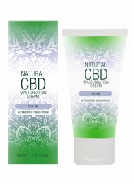 Крем для мастурбации для мужчин Natural CBD Masturbation Cream For Him - 50 мл. - Shots Media BV - купить с доставкой в Дзержинске