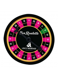 Настольная игра-рулетка Sex Roulette Love   Marriage - Tease&Please - купить с доставкой в Дзержинске