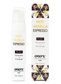 Возбуждающий гель Hot Vanilla Espresso Arousal Gel - 15 мл. - Exsens - купить с доставкой в Дзержинске
