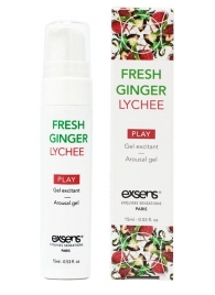 Возбуждающий гель Fresh Ginger Lychee Arousal Gel - 15 мл. - Exsens - купить с доставкой в Дзержинске