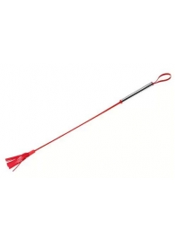 Красный латексный стек с лентами - 62 см. - Sitabella - купить с доставкой в Дзержинске