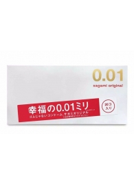 Ультратонкие презервативы Sagami Original 0.01 - 20 шт. - Sagami - купить с доставкой в Дзержинске